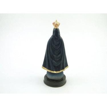 Imagem de Imagem Nossa Senhora Aparecida Tradicional Resina 15 Cm