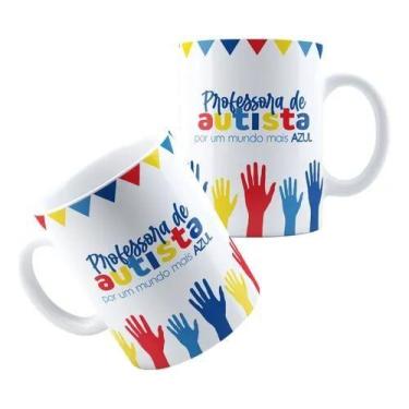 Imagem de Xícara Caneca Personalizada  Porcelana Personalizada Professora Profes