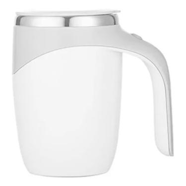Imagem de 2X Caneca Térmica Copo Magnética Mixer Café Inox Misturador
