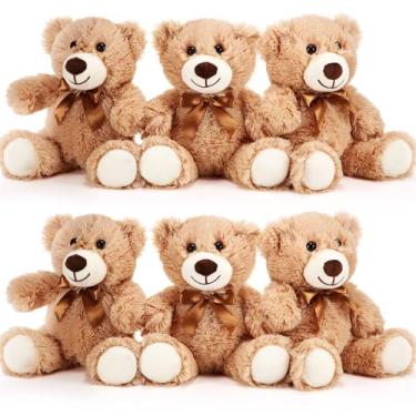 Imagem de Brinquedos de pelúcia para animais de pelúcia Hydren Bear 35 cm, 6 uni