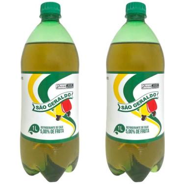 Imagem de Refrigerante de Caju São Geraldo 1L Cajuína Nordestina 2 un.