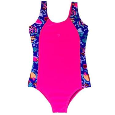 Imagem de Maiô Esportivo Nadador Infantil De Natação C/ Forro SMI05 - SETE TRI, 