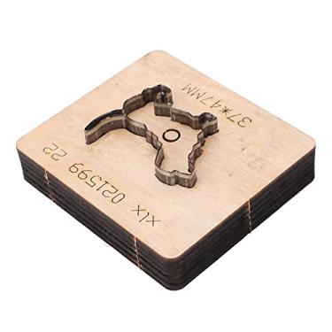 Imagem de Couro Metal Cutting Die Golden Retriever Dog Forma DIY Punch Cut Mold Art Craft Acessórios Alta Densidade Liga Aço Corte Rápido Perfeito para Carteiras De Couro Cintos Papelão De