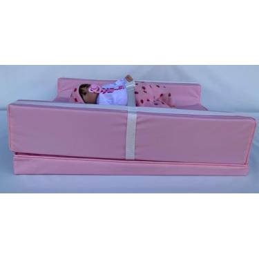 Imagem de Trocador Americano para Bebe Impermeável e Colchão Portátil Anti Reflu