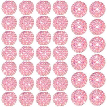 Imagem de Cuentas de Strass Loetere de 20 mm con Cristal Rosa Redondas, Paquete 