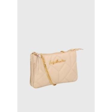 Imagem de Bolsa Dupla Corrente Bege Luiza Barcelos-Feminino
