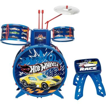Imagem de Brinquedo Bateria Infantil Radical Hot Wheels Fun - F0005-7