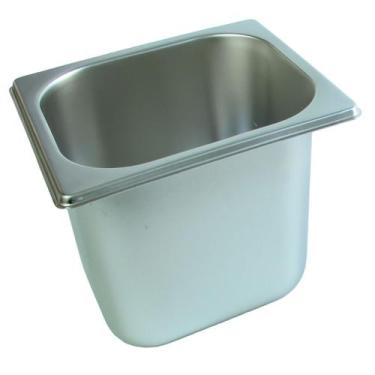 Imagem de Cuba Gastronomica Inox 1/6x150 Gn Buffet Cozinha Restaurante - JMA Ino