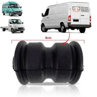 Imagem de Bucha sprinter 02/12 (311/313/413) feixe mola traseira (8,0 x 5,4 x 1,