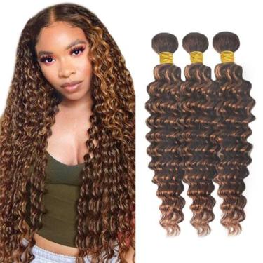 Imagem de Pacotes de cabelo Freiuoke Deep Wave Brazilian P4/30 70-75cm