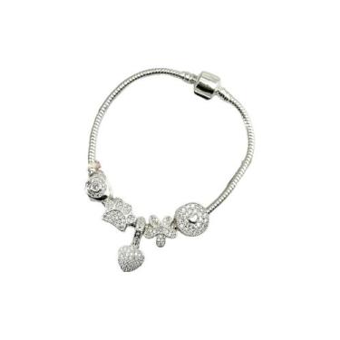 Imagem de Pulseira banhada em prata 925 Berloques - magalijoias