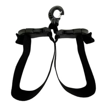 Imagem de Generic Cinta para nadadeiras de mergulho, acessórios, suporte para equipamentos, suporte profissional para mergulho com snorkel, nadadeiras, fivelas para, Preto