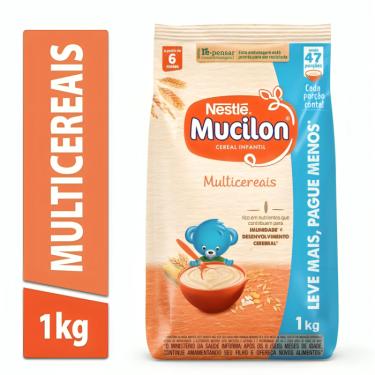 Imagem de Cereal Infantil Multicereais Mucilon Pacote 1kg