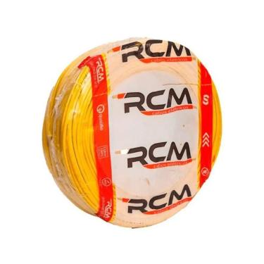 Imagem de Cabo Flexível 750v 1,00mm Rolo De 100m Rcm Amarelo