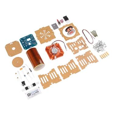 Imagem de Xiaojikuaipao Mini SSTC Rotating Music Table Tesla Coil DIY Kit with Arc Light from a Distance Assembled