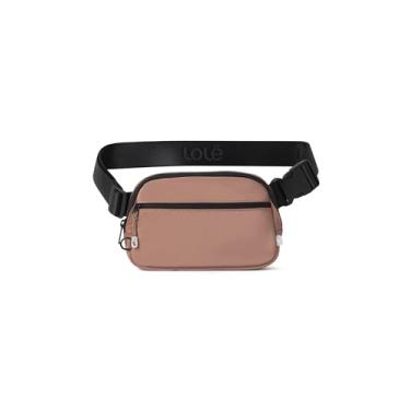 Imagem de LOLË Bolsa Jamie Belt | Bolsas transversais pequenas para mulheres | Essenciais de viagem para mulheres | Pochetes com alça ajustável, Desert Rose K768, One Size