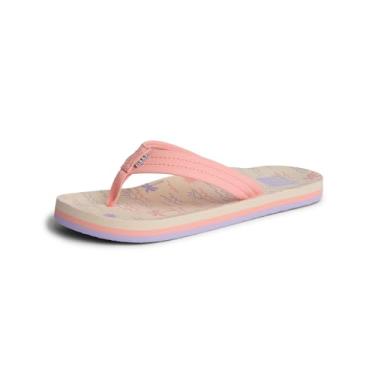 Imagem de Reef Chinelo infantil unissex Ahi, Vintage Oasis, 6 Big Kid