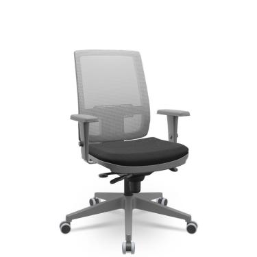 Imagem de Cadeira Brizza Presidente Grafite S/apoio