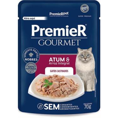 Imagem de Sachê para Gato Premier de Atum Premier Pet 70G