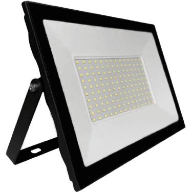 Imagem de Projetor Superled Slim Preto Bivolt De 100 Watts E 6500k - 03267 - Ourolux