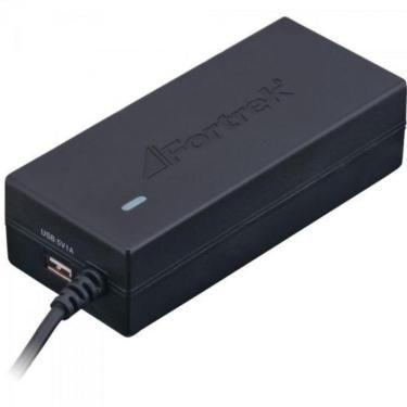 Imagem de Fonte Para Notebook Universal 90w Com 10 Pinos Bivolt Fortrek