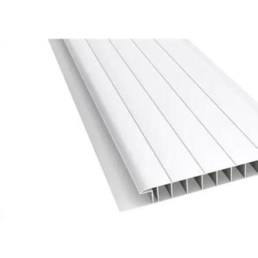 Imagem de Forro Pvc Extrusul Junta Seca Gelo 200x8mm - 6m