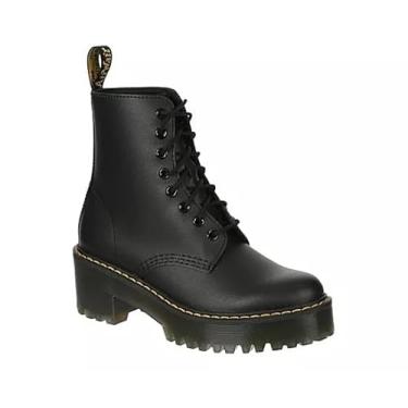 Imagem de Dr. Martens Bota feminina Sanguine 8 Eye Combat, Athena preta, 35