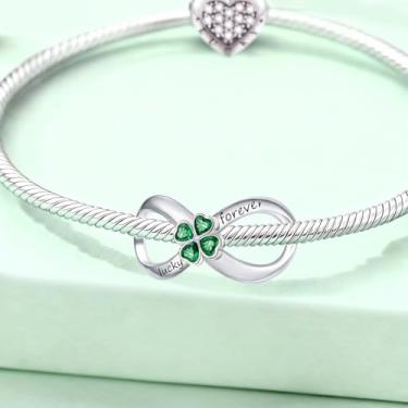 Imagem de 1 peça prata elegante bonito cacto berloque contas adequadas para mulheres, faça você mesmo e roupa diária combinando joias decoração presente para mãe, 9.47*19.88mm, Prata, Sem Pedra Preciosa