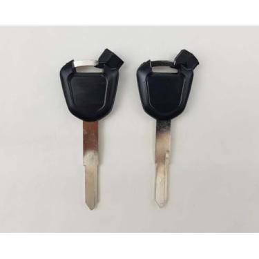 Imagem de 2x Chave de ignição magnética sem cortes para motocicleta Honda PCX 125 150 SH Mode SH125i SH150i ANC125