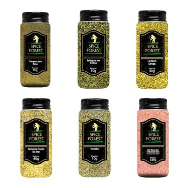 Imagem de Sal Gourmet com Páprica, Bicarbonato de Sódio, Cravo da Índia em Pó