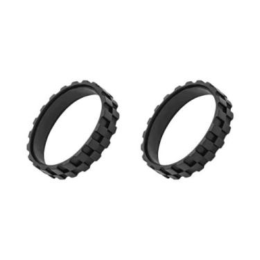 Imagem de Pneus Antiderrapantes Para Roda Dianteira De Aspirador iRobot Roomba I