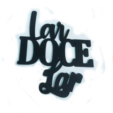 Imagem de Placa decorativa em mdf - Evolution, Lar Doce Lar