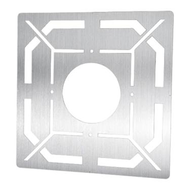 Imagem de Baoblaze Régua de Medição para Ralo de Piso, Localizador de Medidas para Azulejos, Ferramenta Prática de Posicionamento e Medição, Acessórios para Banheiro, 7.5 Cm Aberto