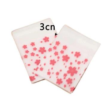 Imagem de Sacos Plásticos Autoadesivos Para Embalagem De Flores 100pcs Sacos OPP
