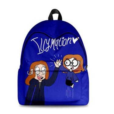 Imagem de Mochila Illymation Cartoon Kids School Anime 30x17x40cm - yiweisai