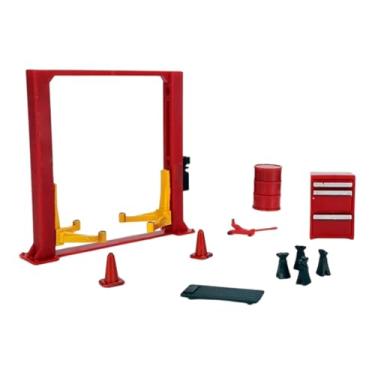 Imagem de Luwecf Conjunto de Ferramentas de Manutenção em Escala 1/64, Modelo Criativo para Artesanato, Simulação de Carros Decorativos, Brinquedo em Miniatura para Of, 710011A, Tamanho real