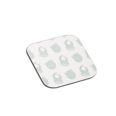 Imagem de Porta Copos Personalizado Com Ilustração de Bebê Para Decoração de Mesa - Tamanho 10.5x10.5 cm