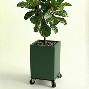 Imagem de Genérico, Vaso de Cimento Redondo, Azul, 12x10x11 cm, Acabamento Brilhante, Decorativo para Plantas, Elegância para seu Lar