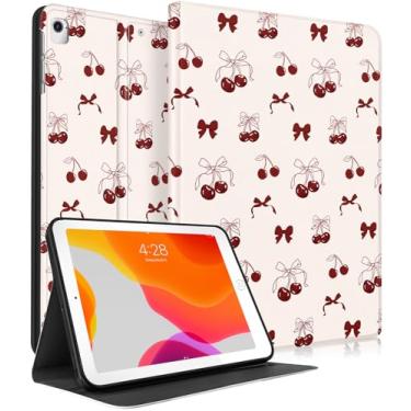 Imagem de Wazzasoft Capa para iPad Pro 9.7, iPad 4ª/5ª, para iPad Air 1ª/2ª capa – Capa fólio inteligente fofa para mulheres e meninas (despertar/hibernar automaticamente) com suporte de lápis embutido para