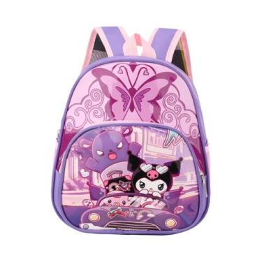 Imagem de Mochila Escolar 3D Disney Cars Lightning McQueen Cartoon Estereoscópic