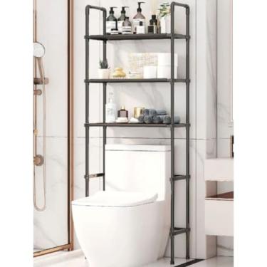 Imagem de Porta Shampoo para Banheiro，Prateleira Rack Organizador Lavanderia Banheiro Estante Móvel(ALEATORIO)