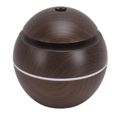 Imagem de Diydeg Difusor de óleo Essencial, Mini Umidificador de Aromaterapia de 100ml Umidificador de Luz Colorida Mini Com Luz de 7 Cores para Viagens de Carro Em Casa No