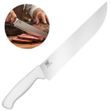 Imagem de Faca Para Carnes 250mm Profissional Linha Agilis Em Aço Carmel - Carme