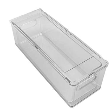 Imagem de Mingzhe Recipiente Empilhável Organizacional da Caixa de Armazenamento da Gaveta para Produtos de Beleza na Vaidade do Banheiro e Muito Mais (3 litros)