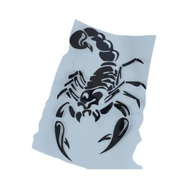 Imagem de Personalidade Scorpion Car Sticker, 3D Adesivos, protetor solar imperm