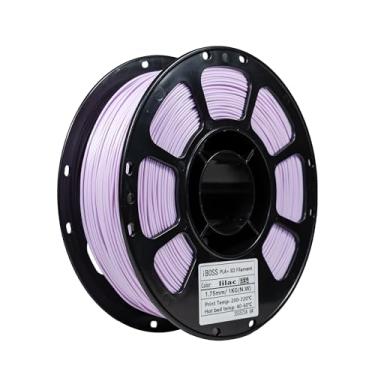 Imagem de iBOSS Filamento de impressora 3D PLA Plus Filamento PLA+ de 1,75 mm, filamento de impressão 3D perfeitamente enrolado 1,75 mm +/- 0,02 mm, serve na maioria das impressoras 3D FDM, carretel de 1 kg (1