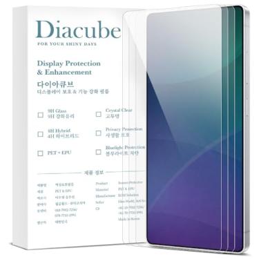 Imagem de DIACUBE [Pacote com 2] Para Samsung Galaxy S26 Ultra, protetor de tela de vidro ultrafino PET 9H [suporta desbloqueio de impressões digitais], antiarranhões, ultra transparente, alta sensibilidade ao