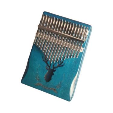 Imagem de Kit De Piano De Polegar Lydesy Kalimba Com 17 Teclas, Afinado Manualme