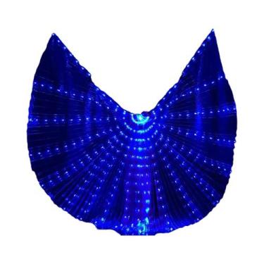 Imagem de Asas De Fada LED Coloridas Para Adultos E Crianças, Asas De Borboleta 