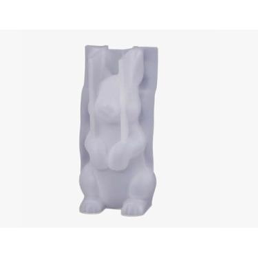 Imagem de Molde grande de silicone de orelha de coelho faça você mesmo, joias e ferramenta de artesanato em resina